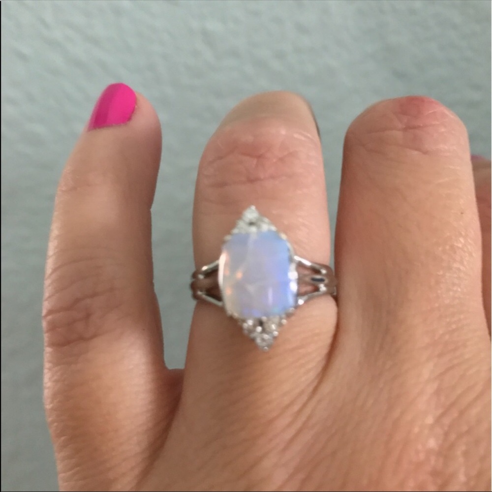 💍 Opal and Diamond Ring 💍